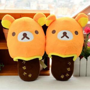 รองเท้าตุ้กตา ลายคุมะ Rilakkuma 